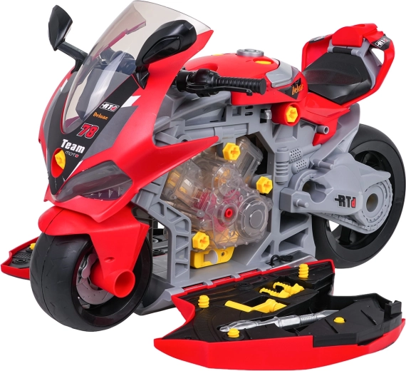 Otwierane boki i wyjmowany silnik