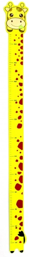 Metr na ścianę z motywem żyrafy 165 cm