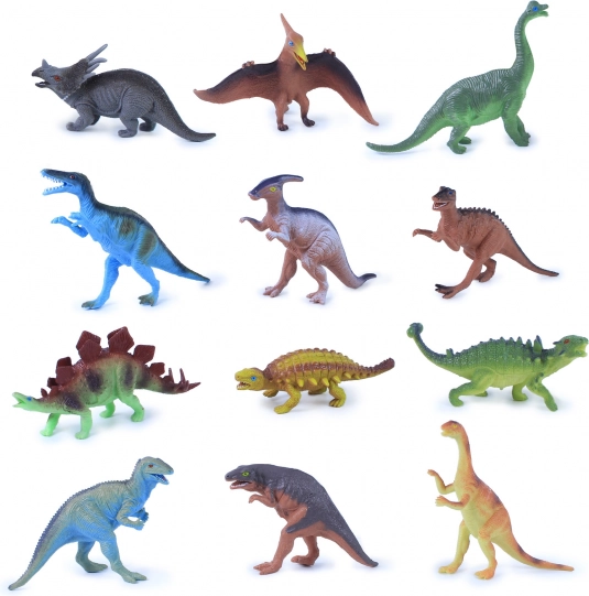 plastowy dinozaur 15–18 cm – figurka dla dzieci