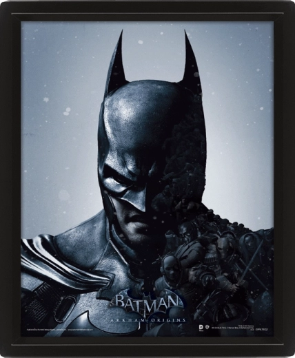 Obraz 3D Batman w ramce