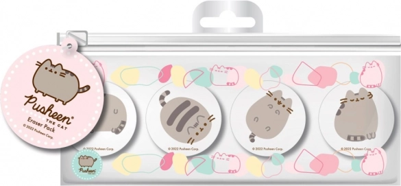 Zestaw gumek Pusheen