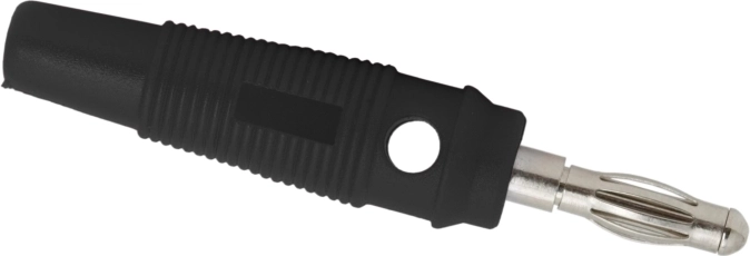 Gumowana wtyczka bananowa do kabli 3 mm