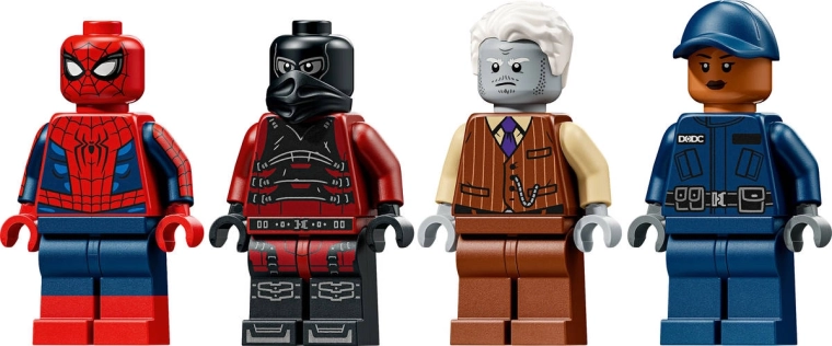 Cztery minifigurki do opowieści Marvela