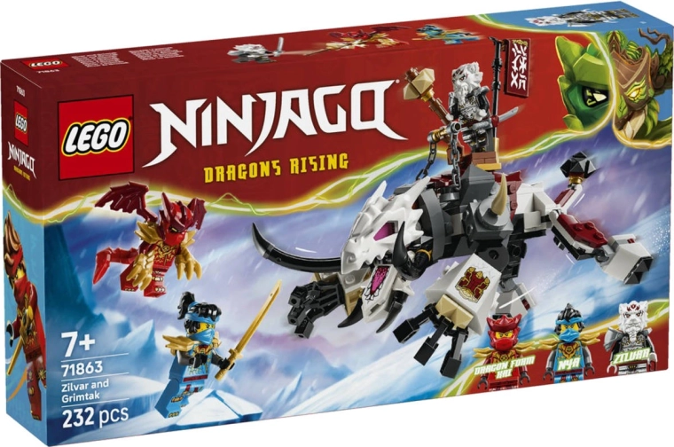 LEGO NINJAGO Zilvar i smocza bestia Grimtak