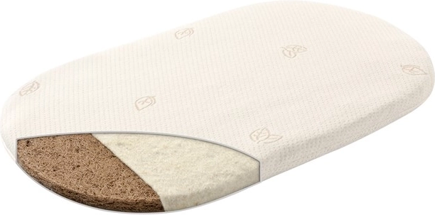 Träumeland naturalny materac do kosza Naturwölkchen 70 × 37 cm