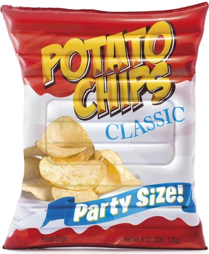 Nadmuchiwana Mata W Kształcie Torebki Chipsów