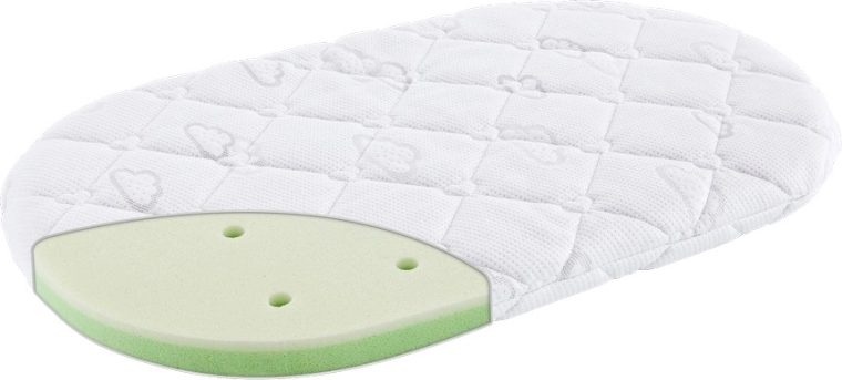 Träumeland materac do kosza Little Angel 70 × 37 cm