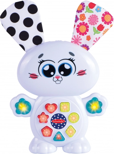 Interaktywny królik z efektami 18 cm