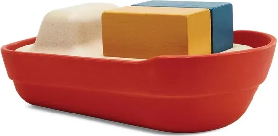 Statek towarowy PlanToys – 1 szt.