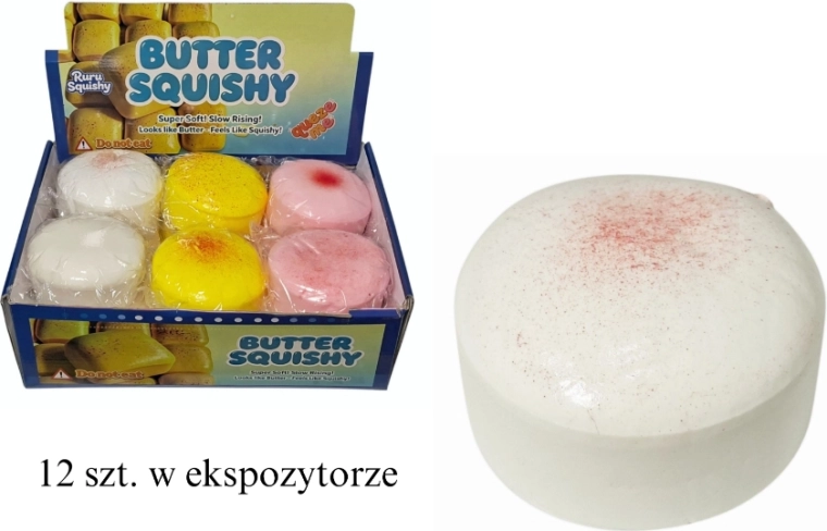 Antystresowa piłeczka do ugniatania w kształcie ciasteczka - 1 sztuka