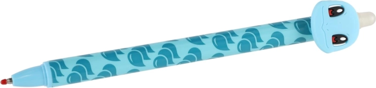 Mechanizm przyciskowy z wbudowaną gumką