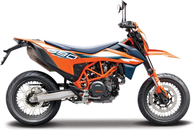 Motocykl Maisto KTM 690 SMC R 2023 1:12