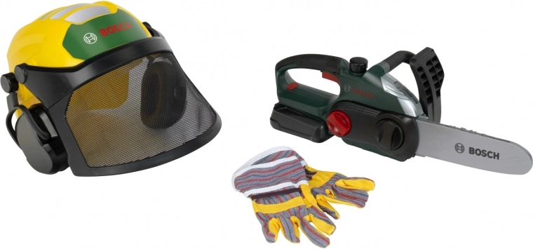 Realistyczna piła łańcuchowa ze światłem i dźwiękiem