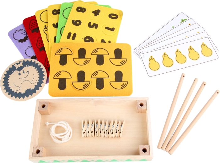 Bogaty zestaw Montessori