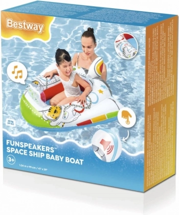 Dmuchany statek Bestway Funspeakers Statek Kosmiczny