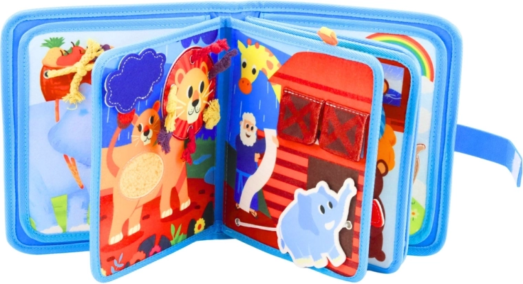 Interaktywne elementy rozwijające zmysły i motorykę