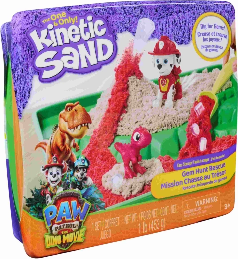 Kinetic Sand Psi Patrol dino zestaw z figurką Marshalla