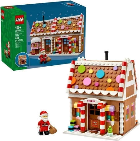 Lego Iconic świąteczna piernikowa chatka