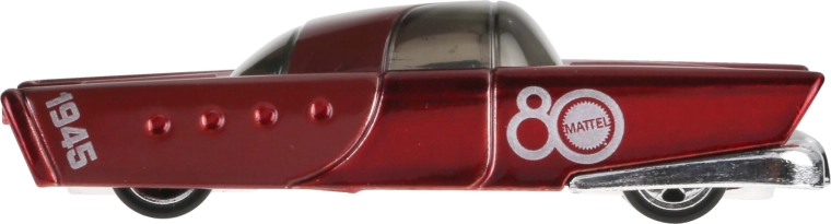 Rubinowo czerwony lakier i metalowe nadwozie