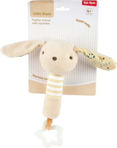 Króliczek do pierwszego chwytu i odkrywania zmysłów