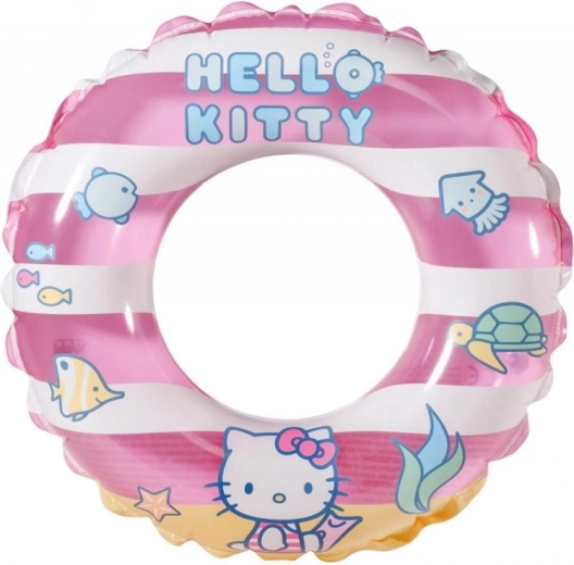 Koło do pływania HELLO KITTY 50 cm różowe
