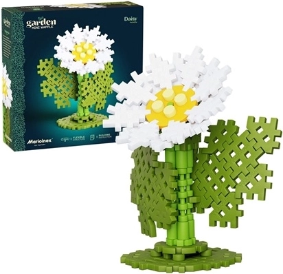 Mini zestaw konstrukcyjny waffle Garden – stokrotka