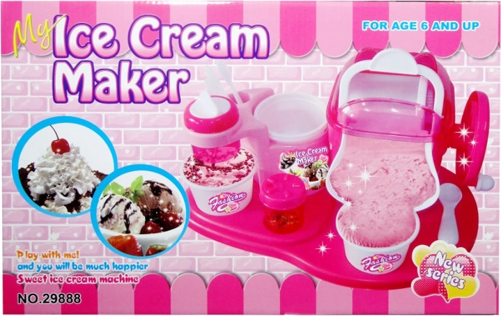 Dziecięcy zestaw do lodów z wytwornicą