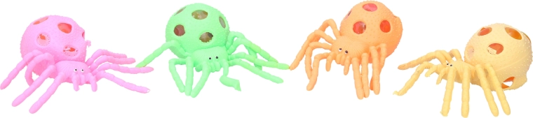 Gniotliwy pająk ze slime'em 13 cm
