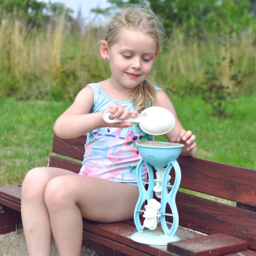 Młynek do piasku i wody dla sprytnej zabawy