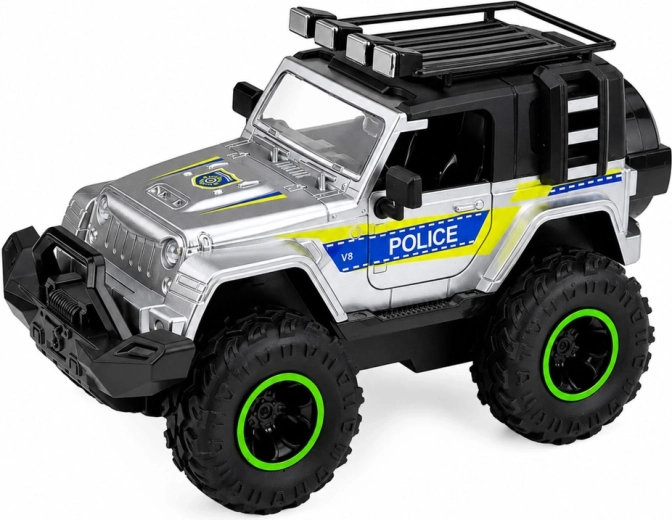 Terenowy policyjny SUV do pełnej akcji zabawy