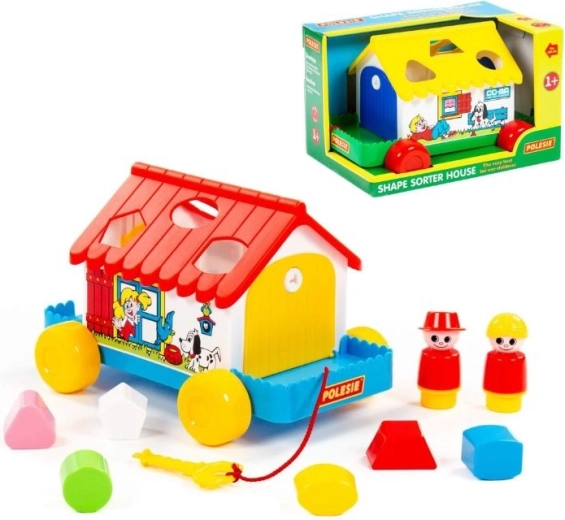 Dydaktyczny domek na kółkach