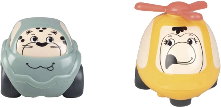 W zestawie samochodzik i helikopter