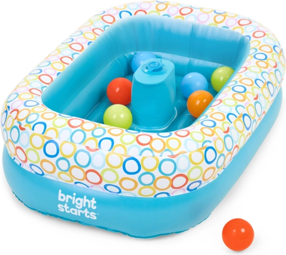 Bright Starts dmuchana wanienka i basen z piłeczkami Bathe & Giggle 2 w 1