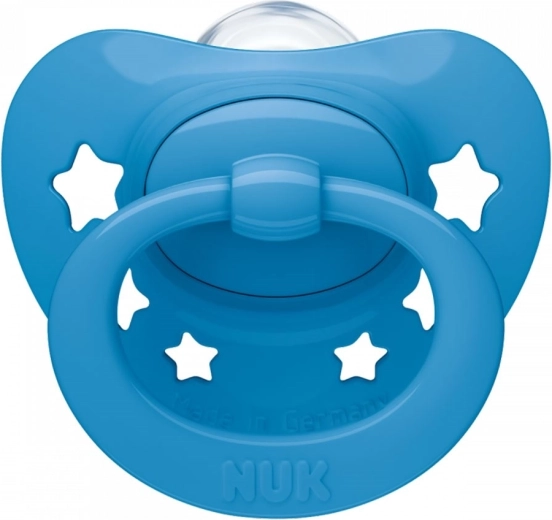 Smoczek dziecięcy NUK Signature 6–18 m, blue star