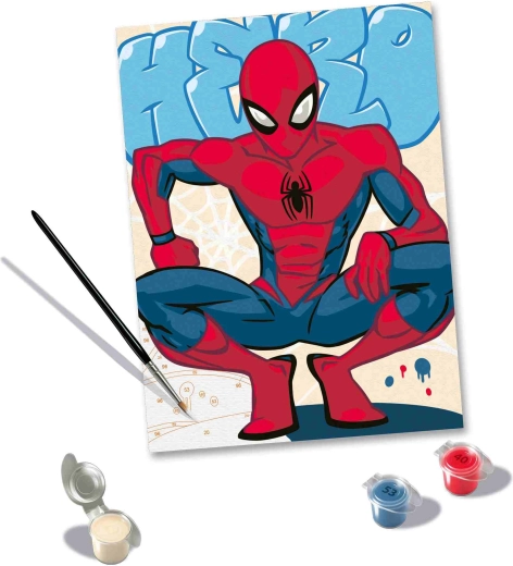 CreArt Spider-man – malowanie po numerach
