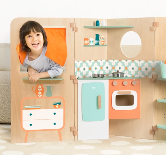 Kuchenka i sklep w jednym