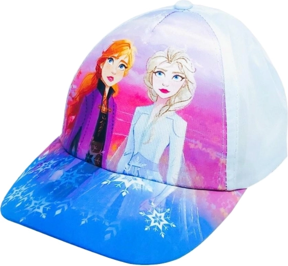 Dziecięca turkusowa czapka z daszkiem Frozen – Kraina Lodu
