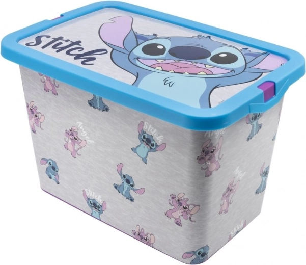 Pudełko przechowywalne Stitch i Angel 7l