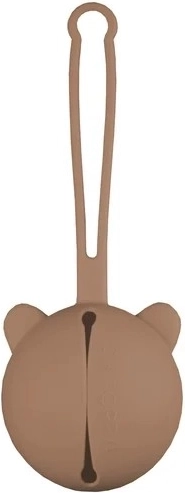 OH,POPPY! silikonowe etui na smoczki Biscuit Brown