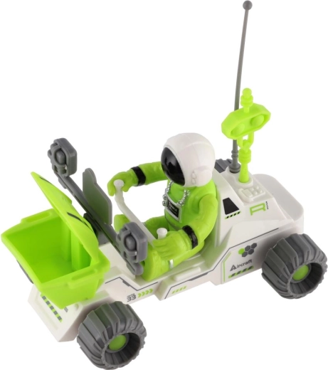 Realistyczne detale i kokpit z astronautą