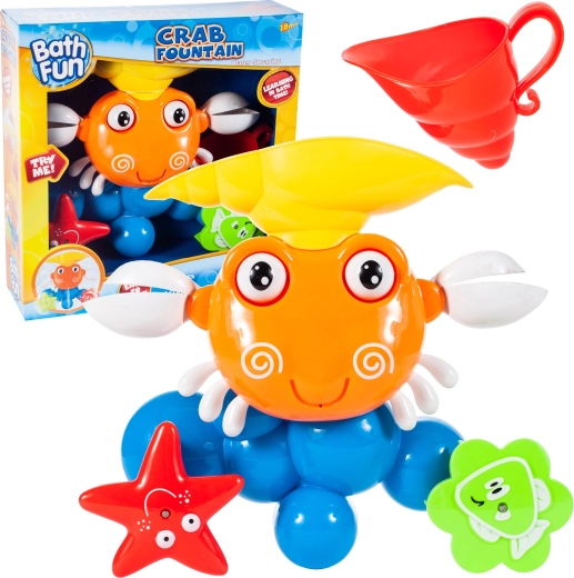 Krab do wanny – zabawka wodna dla dzieci od 18 miesięcy
