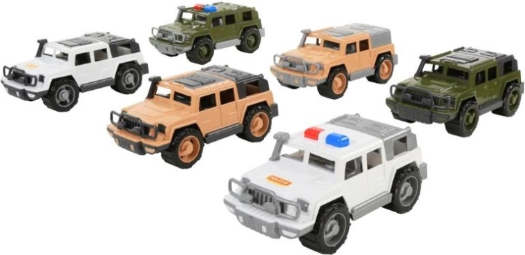 Auto obrońca – mały pojazd terenowy (6 rodzajów)
