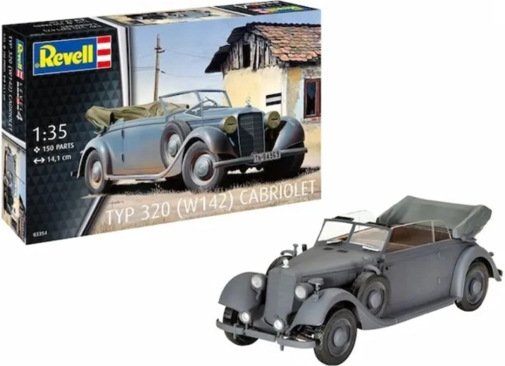 Plastikowy model Mercedes-Benz Typ 320 W142 Cabriolet 1/35