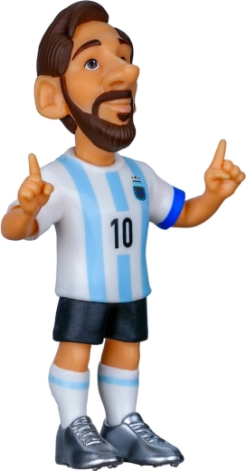 Szczegółowe wykonanie Lionela Messiego w koszulce Argentyny