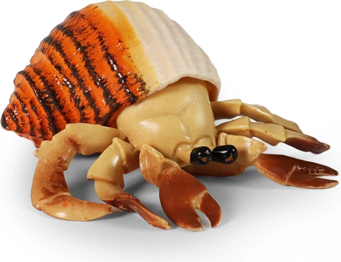 Gumowy krab z muszlą 10 cm