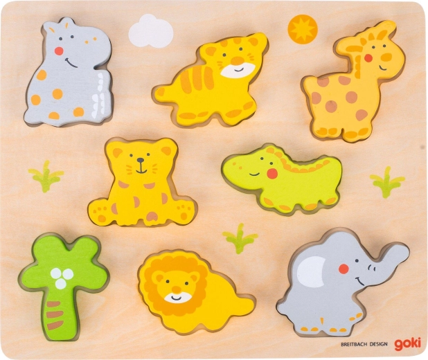 Puzzle dzikie zwierzęta