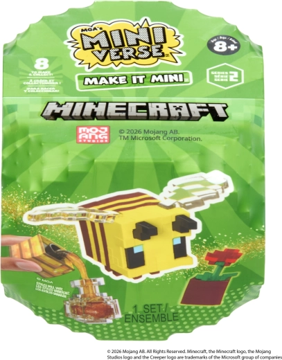 MGA's Miniverse Make It Mini Minecraft seria 2 - 1 sztuka