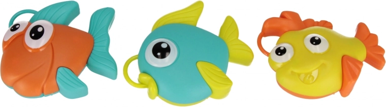 Pływające rybki w żywych kolorach