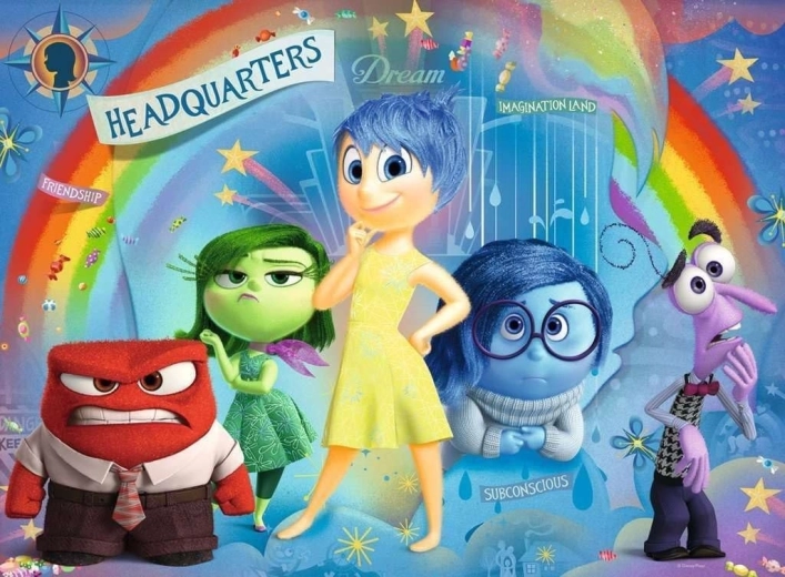 Ravensburger puzzle W głowie: Emocje XXL 100 elementów