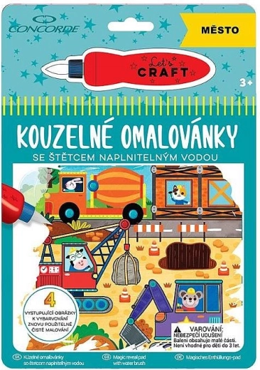 Magiczne kolorowanki CONCORDE – miasto